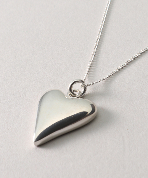 Oriens JOURNAL STANDARD（オリエンス ジャーナルスタンダード）の「Heart Necklace：ネックレス（ネックレス・レディース・シルバー・FREE）」の3枚目の写真