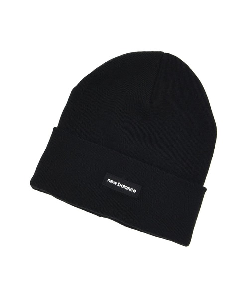 NEW BALANCE（ニューバランス）の「Linear Knit カフドビーニー（ニットキャップ/ビーニー・メンズ・オフホワイト/ピンク/ブルー/ブラウン系その他/ブラック・ONE SIZE）」の3枚目の写真