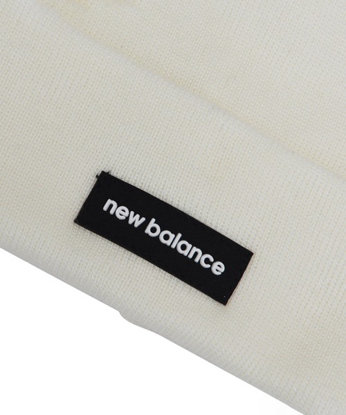 NEW BALANCE（ニューバランス）の「Linear Knit カフドビーニー（ニットキャップ/ビーニー・メンズ・オフホワイト/ピンク/ブルー/ブラウン系その他/ブラック・ONE SIZE）」の11枚目の写真