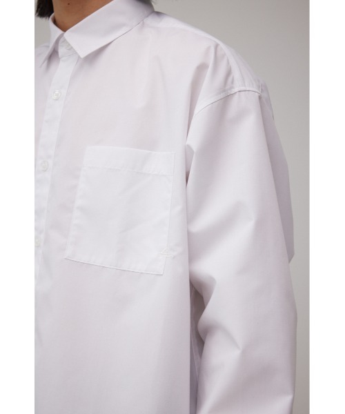 AZUL by moussy（アズールバイマウジー）の「コットンタッチリラックスシャツ（シャツ/ブラウス・メンズ・グリーン系その他/グレー系その他/ブルー系その他3/ホワイト/ベージュ系その他/ブルー系その他・FREE）」の16枚目の写真