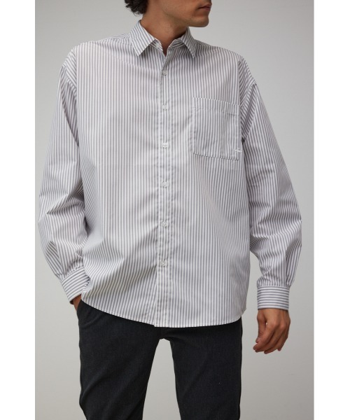 AZUL by moussy（アズールバイマウジー）の「コットンタッチリラックスシャツ（シャツ/ブラウス・メンズ・グリーン系その他/グレー系その他/ブルー系その他3/ホワイト/ベージュ系その他/ブルー系その他・FREE）」の19枚目の写真