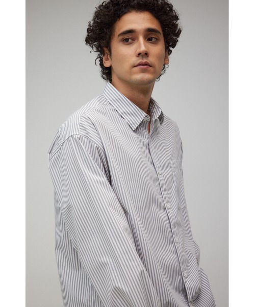 AZUL by moussy（アズールバイマウジー）の「コットンタッチリラックスシャツ（シャツ/ブラウス・メンズ・グリーン系その他/グレー系その他/ブルー系その他3/ホワイト/ベージュ系その他/ブルー系その他・FREE）」の20枚目の写真