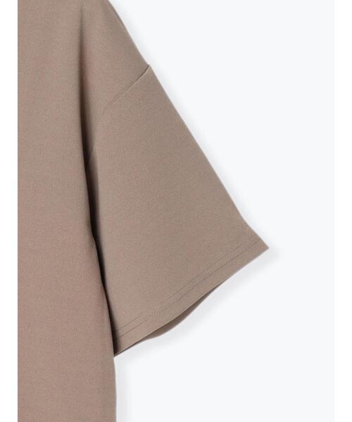 Te chichi（テチチ）の「エンボスロゴTシャツ（Tシャツ/カットソー・レディース・モカ/チャコールグレー/グレー・F）」の19枚目の写真