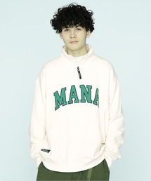 MANASTASH/マナスタッシュ/CASCADE HALF ZIP/カスケードハーフジップ