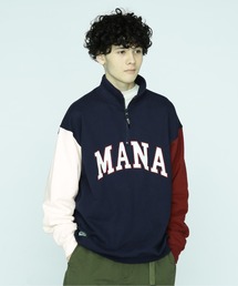 MANASTASH/マナスタッシュ/CASCADE HALF ZIP/カスケードハーフジップ