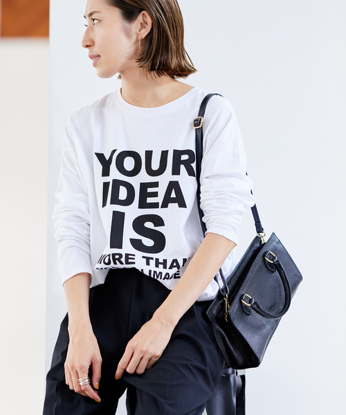 FRAMeWORK（フレームワーク）の「≪追加≫ロゴロンTee（Tシャツ/カットソー・レディース・ホワイト・FREE）」の10枚目の写真