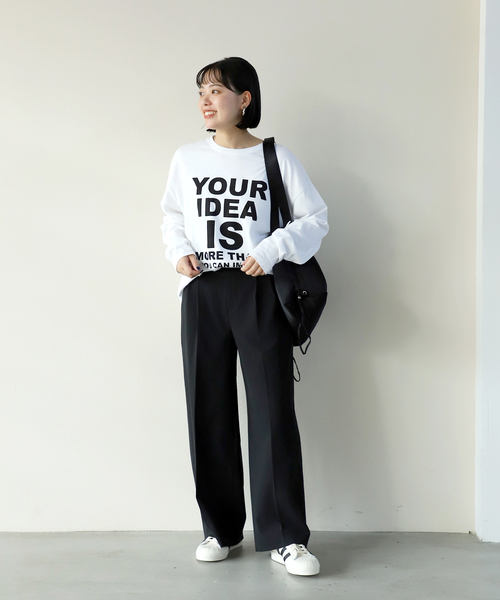 FRAMeWORK（フレームワーク）の「≪追加≫ロゴロンTee（Tシャツ/カットソー・レディース・ホワイト・FREE）」の13枚目の写真