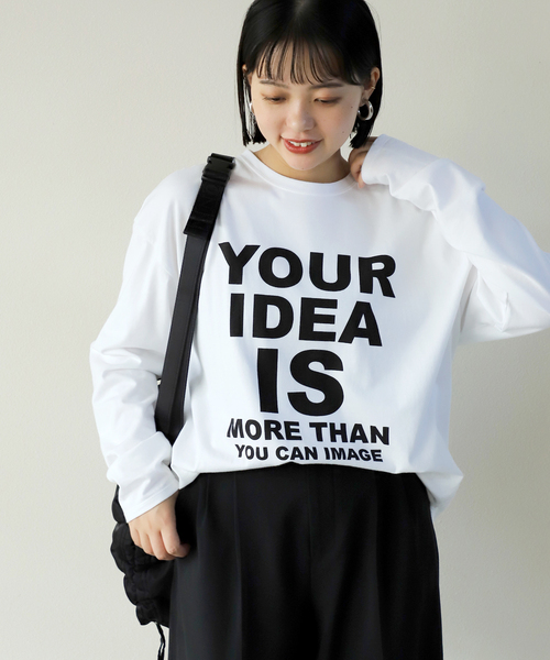 FRAMeWORK（フレームワーク）の「≪追加≫ロゴロンTee（Tシャツ/カットソー・レディース・ホワイト・FREE）」の15枚目の写真