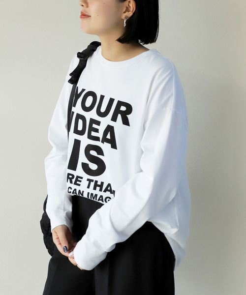 FRAMeWORK（フレームワーク）の「≪追加≫ロゴロンTee（Tシャツ/カットソー・レディース・ホワイト・FREE）」の17枚目の写真