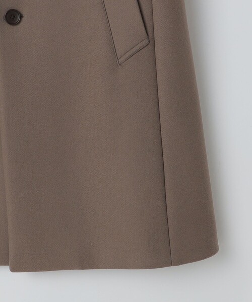 SHIPS（シップス）の「SHIPS: スーパー160'S メリノウール メルトン チェスターコート（チェスターコート・メンズ・ネイビー/ベージュ/ロイヤルブルー/チャコールグレー・MEDIUM/LARGE/X-LARGE/SMALL）」の21枚目の写真