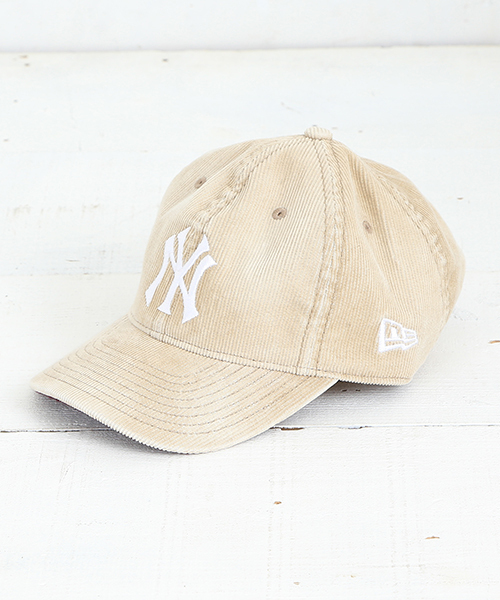B:MING by BEAMS(ビーミングバイビームス)の「<VERY12月号掲載>NEW ERA / 別注コーデュロイCAP<KIDS>(キャップ・キッズ・ベージュ/ネイビー・ONE SIZE)」の3枚目の写真
