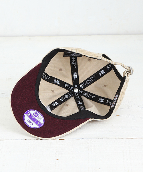 B:MING by BEAMS(ビーミングバイビームス)の「<VERY12月号掲載>NEW ERA / 別注コーデュロイCAP<KIDS>(キャップ・キッズ・ベージュ/ネイビー・ONE SIZE)」の6枚目の写真