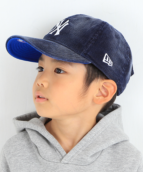 B:MING by BEAMS(ビーミングバイビームス)の「<VERY12月号掲載>NEW ERA / 別注コーデュロイCAP<KIDS>(キャップ・キッズ・ベージュ/ネイビー・ONE SIZE)」の11枚目の写真