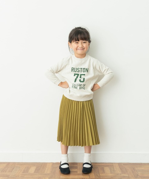 URBAN RESEARCH DOORS(アーバンリサーチドアーズ)の「ランダムプリーツスカート(KIDS)(スカート・キッズ・ブラック/グリーン系その他・135/120/105)」の9枚目の写真