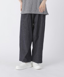 値下げ【美品】プランテーション　エヴァリジットデニム　グレー プランテーション/イージーパンツ/エヴァリジットデニム//グレー