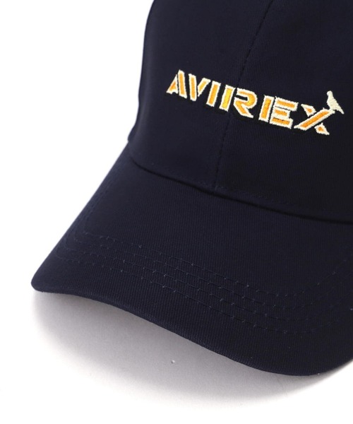 AVIREX（アヴィレックス）の「TWILL LOGO CAP / ツイル ロゴ キャップ / AVIREX / アヴィレックス（キャップ・メンズ・ネイビー/ブラック/ブラウン・F）」の10枚目の写真