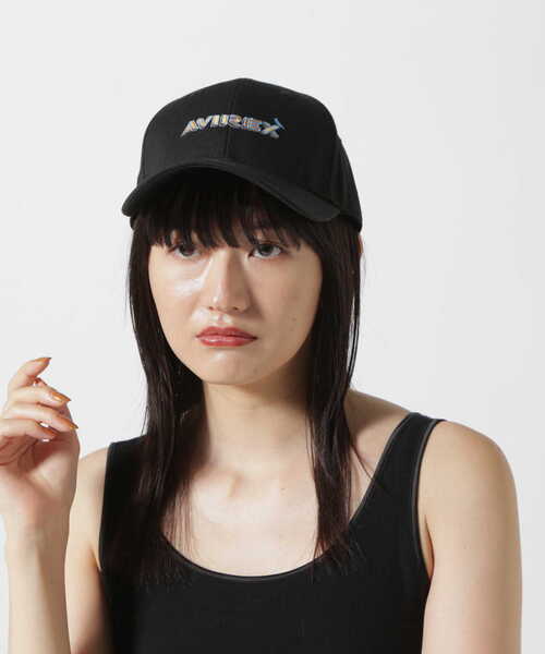 AVIREX（アヴィレックス）の「TWILL LOGO CAP / ツイル ロゴ キャップ / AVIREX / アヴィレックス（キャップ・メンズ・ネイビー/ブラック/ブラウン・F）」の2枚目の写真