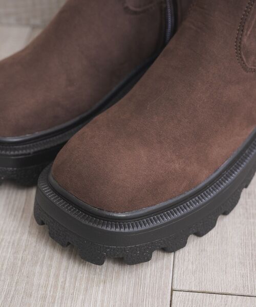 RETRO GIRL（レトロガール）の「ロングブーツ（ブーツ・レディース・ブラウン/ブラック/ベージュ/ダークブラウン・LARGE/MEDIUM）」の19枚目の写真