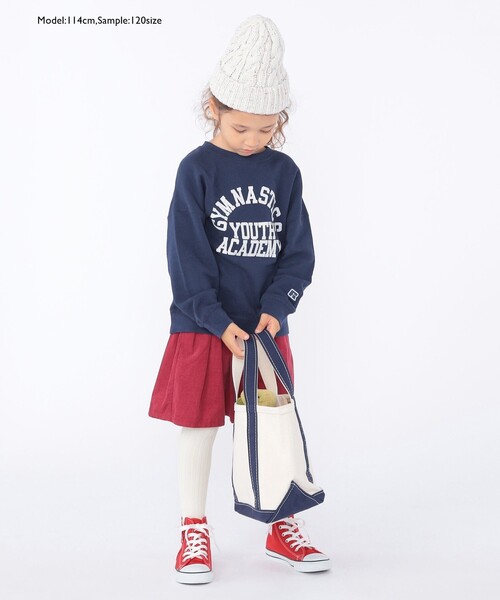 SHIPS(シップス)の「SHIPS KIDS:100~130cm / コーデュロイ スカート(スカート・キッズ・レッド/ブルー/キャメル・100/110/120/130)」の6枚目の写真
