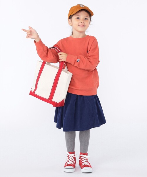 SHIPS(シップス)の「SHIPS KIDS:100~130cm / コーデュロイ スカート(スカート・キッズ・レッド/ブルー/キャメル・100/110/120/130)」の8枚目の写真