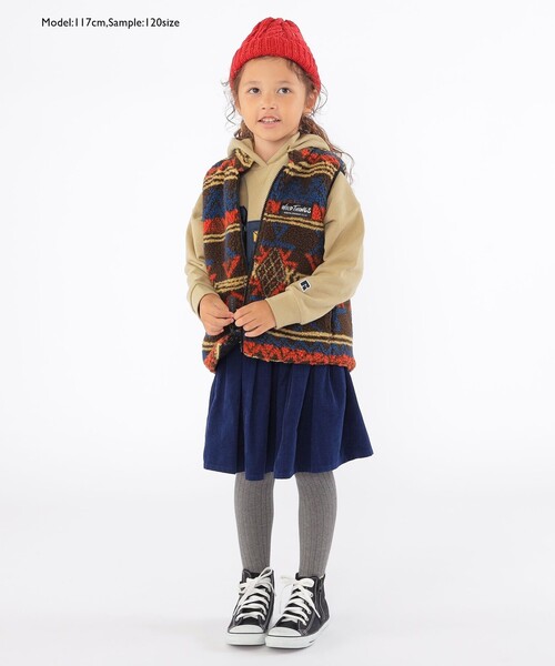 SHIPS(シップス)の「SHIPS KIDS:100~130cm / コーデュロイ スカート(スカート・キッズ・レッド/ブルー/キャメル・100/110/120/130)」の13枚目の写真