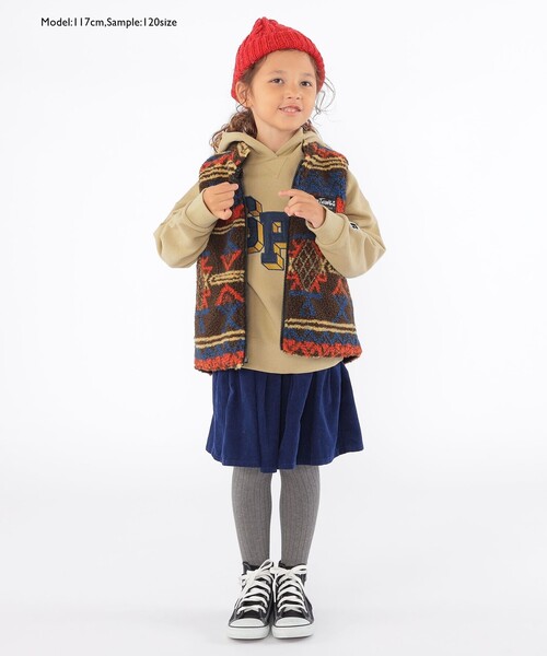 SHIPS(シップス)の「SHIPS KIDS:100~130cm / コーデュロイ スカート(スカート・キッズ・レッド/ブルー/キャメル・100/110/120/130)」の14枚目の写真