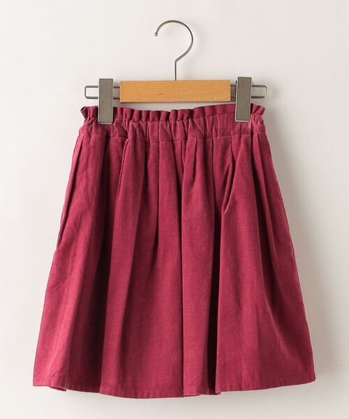 SHIPS(シップス)の「SHIPS KIDS:100~130cm / コーデュロイ スカート(スカート・キッズ・レッド/ブルー/キャメル・100/110/120/130)」の19枚目の写真