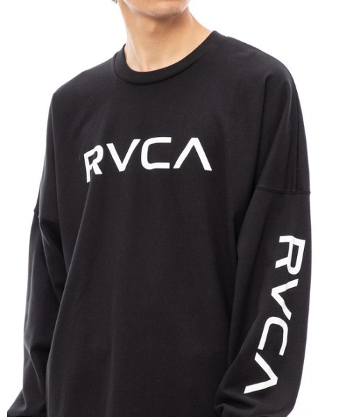 RVCA（ルーカ）の「RVCA メンズ  RVCA BALANCE LT ロンＴ【2023年秋冬モデル】/ルーカ長袖ロゴロンT（Tシャツ/カットソー・メンズ・ブラック/モスグリーン/ホワイト/ブラック系その他・LARGE/X-LARGE/SMALL/MEDIUM）」の21枚目の写真