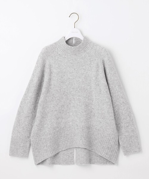 ANY SIS(エニィスィス)の「【大人百花掲載 ヨンアさん着用】ハイネックバックポイント ニット(ニット/セーター・レディース・スカイブルー系/ピンク系/黄土色系/ライトグレー系/ライトイエロー系/アイボリー系・2)」の22枚目の写真