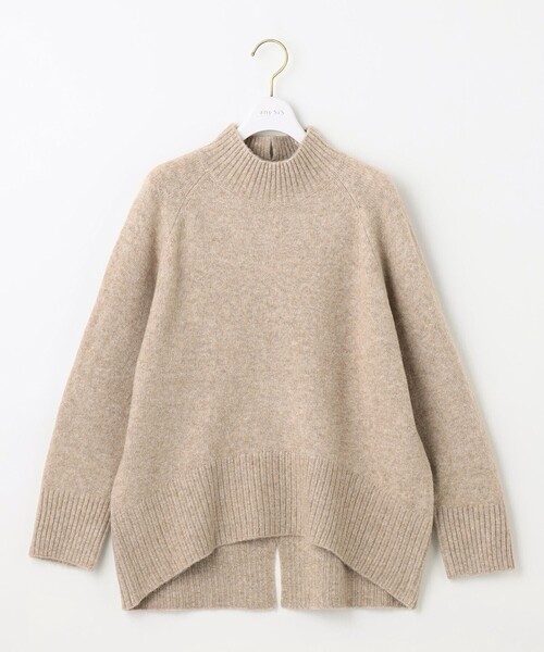 ANY SIS(エニィスィス)の「【大人百花掲載 ヨンアさん着用】ハイネックバックポイント ニット(ニット/セーター・レディース・スカイブルー系/ピンク系/黄土色系/ライトグレー系/ライトイエロー系/アイボリー系・2)」の21枚目の写真
