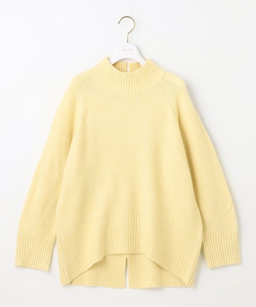 ANY SIS(エニィスィス)の「【大人百花掲載 ヨンアさん着用】ハイネックバックポイント ニット(ニット/セーター・レディース・スカイブルー系/ピンク系/黄土色系/ライトグレー系/ライトイエロー系/アイボリー系・2)」の19枚目の写真