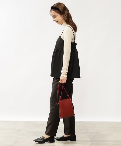 grove（グローブ）の「◆ツイードキャミ×シアーロンT SET（その他トップス・レディース・アイボリー系1/ブラック系1/グリーン系その他3・02/01）」の18枚目の写真