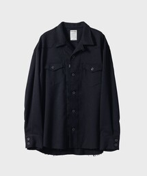 【FACCIES/ファッチーズ】Woolly Western Twill Shirt