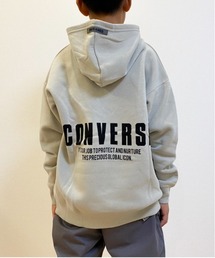 CONVERSE | CONVERSE/コンバース キッズ T/C裏起毛プリント入りプルパーカー(パーカー)