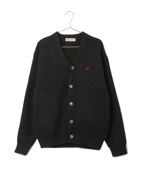 BEVERLY HILLS POLO CLUB(ビバリーヒルズポロクラブ)の「【BEVERLY HILLS POLO CLUB/ビバリーヒルズポロクラブ】モヘヤタッチカーディガン(カーディガン/ボレロ・レディース・ブラック/ブルー系その他4/イエロー系その他2/ラベンダー・38)」の6枚目の写真