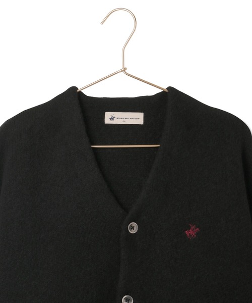 BEVERLY HILLS POLO CLUB(ビバリーヒルズポロクラブ)の「【BEVERLY HILLS POLO CLUB/ビバリーヒルズポロクラブ】モヘヤタッチカーディガン(カーディガン/ボレロ・レディース・ブラック/ブルー系その他4/イエロー系その他2/ラベンダー・38)」の11枚目の写真