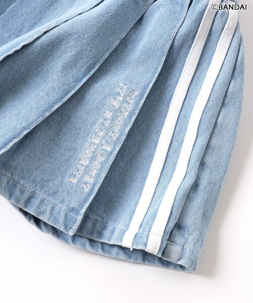 algy（アルジー）の「【たまごっち】DENIMプリーツスカパン（その他パンツ・キッズ・ブラック/サックスブルー・130/90/140/160/120/150/100/110）」の15枚目の写真