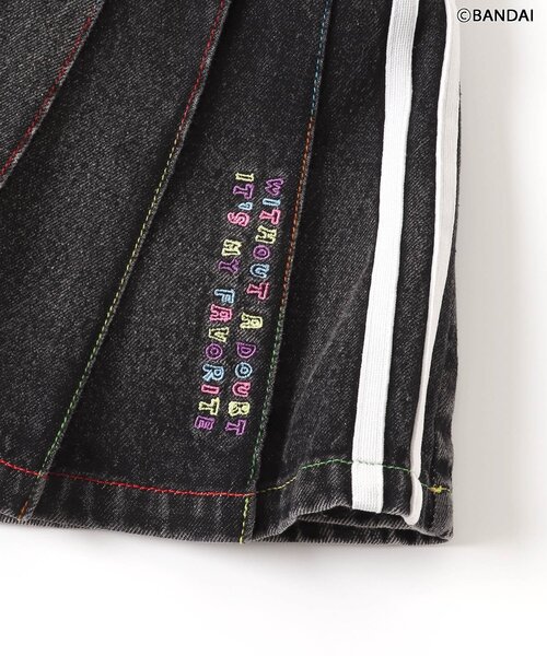 algy（アルジー）の「【たまごっち】DENIMプリーツスカパン（その他パンツ・キッズ・ブラック/サックスブルー・130/90/140/160/120/150/100/110）」の13枚目の写真