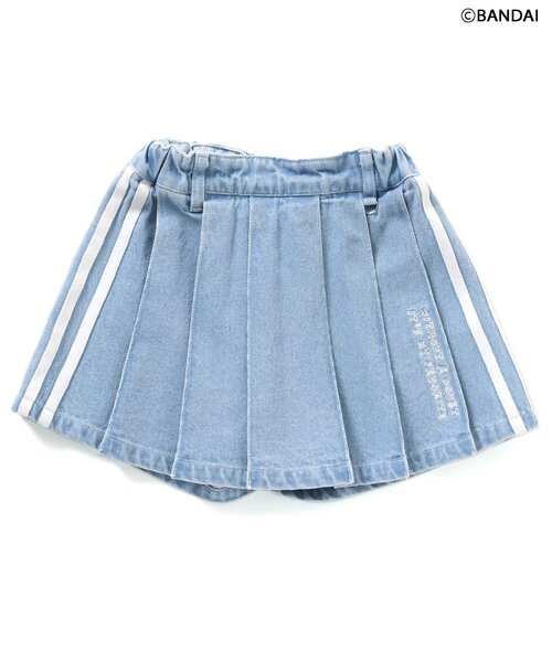 algy（アルジー）の「【たまごっち】DENIMプリーツスカパン（その他パンツ・キッズ・ブラック/サックスブルー・130/90/140/160/120/150/100/110）」の10枚目の写真