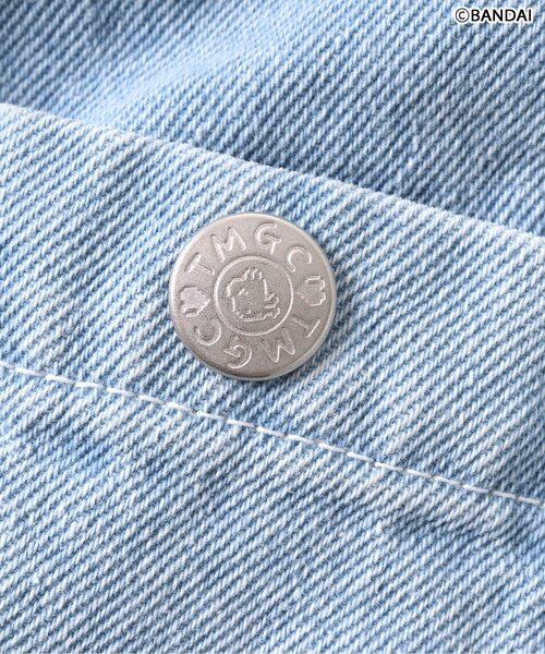 algy（アルジー）の「【たまごっち】DENIMプリーツスカパン（その他パンツ・キッズ・ブラック/サックスブルー・130/90/140/160/120/150/100/110）」の4枚目の写真