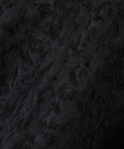 a.v.v（アーヴェヴェ）の「フリンジジャガードフレアスカート（スカート・レディース・ホワイト/ブラック・40/38/36/42）」の20枚目の写真