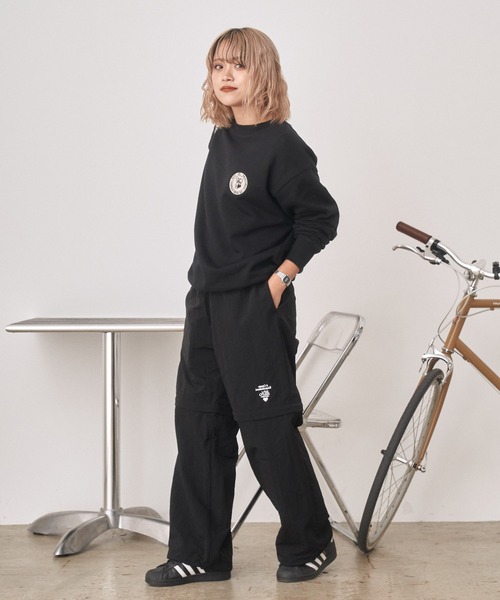 kaoyorinakami(カオヨリナカミ)の「punchboy wappen sweat / パンチボーイワッペンスウェット(スウェット・メンズ・ブラック/ピンク/ライトグリーン/グレー/ホワイト・LARGE/MEDIUM/SMALL/X-LARGE/X-SMALL)」の13枚目の写真