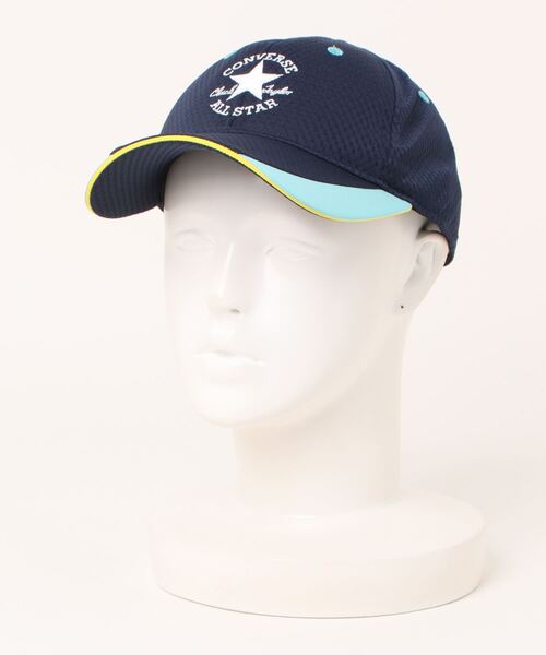 CONVERSE（コンバース）の「CONVERSE/コンバース　CNB LT-MESH 6P CAP（キャップ・キッズ・ネイビー/ブラック/ブルー・ONE SIZE）」の8枚目の写真