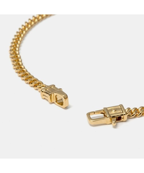カーブチェーン 7\" CURB BRACELET L Tom Wood TOMWOOD - カーブ ブレスレット L(ラージ) / CURB BRACELET L