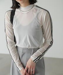 FREE'S MART | ◆ラインシアーハイネックカットソー(Tシャツ/カットソー)