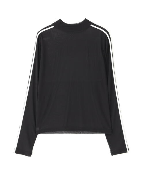 FREE'S MART(フリーズマート)の「◆ラインシアーハイネックカットソー(Tシャツ/カットソー・レディース・ブラック/ホワイト・FREE)」の3枚目の写真