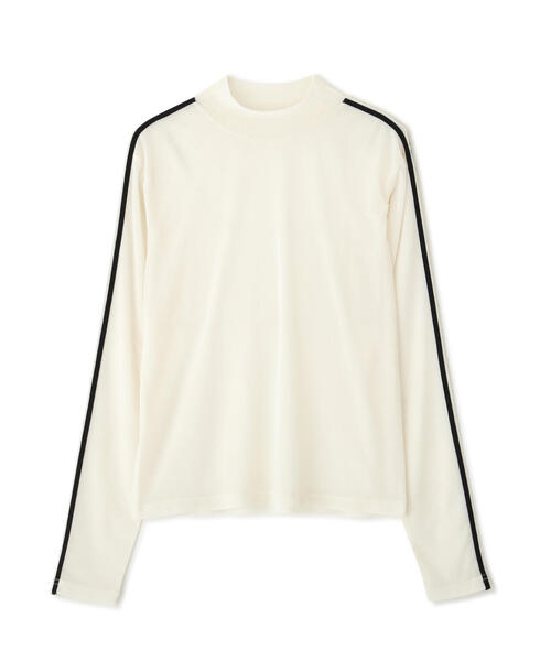 FREE'S MART(フリーズマート)の「◆ラインシアーハイネックカットソー(Tシャツ/カットソー・レディース・ブラック/ホワイト・FREE)」の10枚目の写真