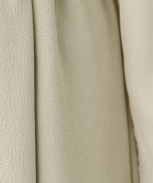 index（インデックス）の「◆≪通勤・セレモニー対応≫ 異素材スリーブフレアワンピース【イージーケア/ストレッチ/洗濯機洗い可】（ワンピース・レディース・ライトグリーン/ブラック/ナチュラル・42/40/36/38）」の21枚目の写真