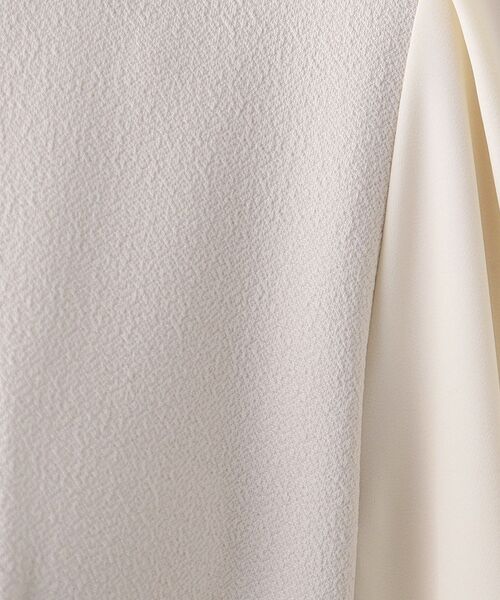 index（インデックス）の「◆≪通勤・セレモニー対応≫ 異素材スリーブフレアワンピース【イージーケア/ストレッチ/洗濯機洗い可】（ワンピース・レディース・ライトグリーン/ブラック/ナチュラル・42/40/36/38）」の22枚目の写真