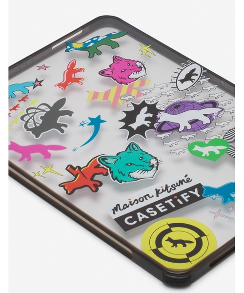 ＜maisonkitsune＞SPRINKLES IMPACT IPADケース MAISON KITSUNE x CASETIFY SPRINKLES IMPACT IPAD ケース